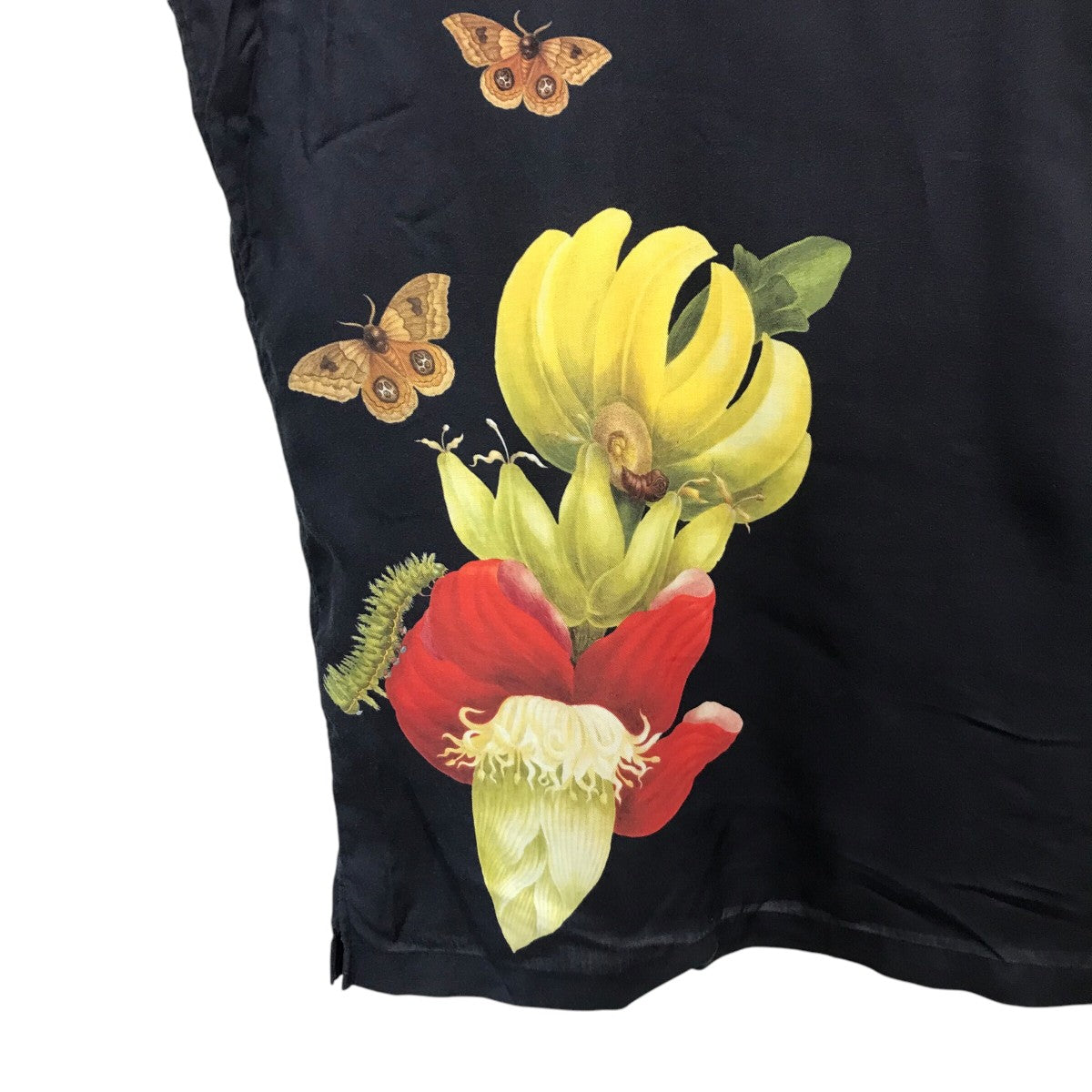 UNUSED US1515 （袖火傷あり）サイズ3 UNUSED [ US2315 (Short-sleeve open collar printed shirt