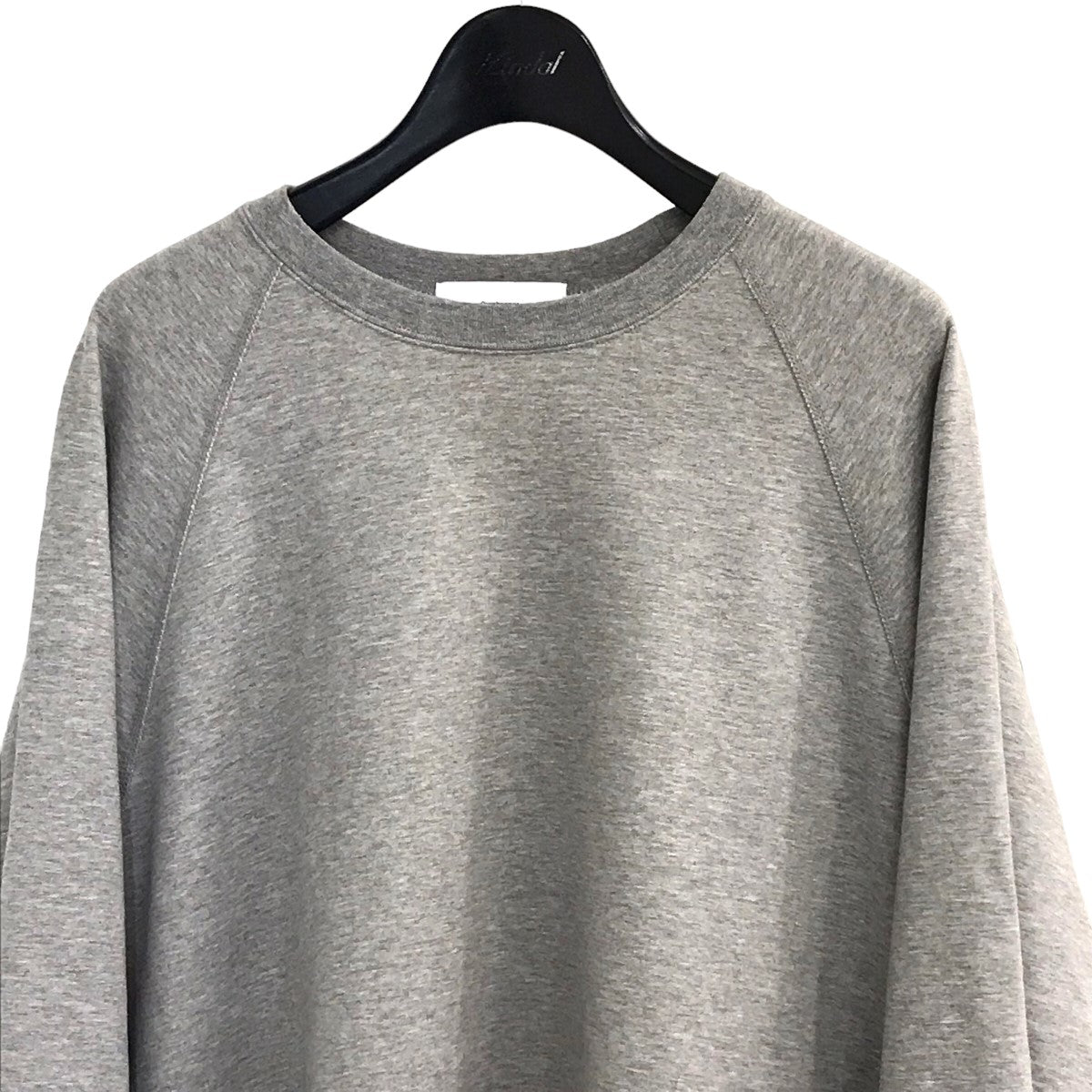 Graphpaper(グラフペーパー) 23SS「Ultra Compact Terry Crew Neck Sweater」クルーネックスウェットGM231  70130 GM231 70130 グレー サイズ Free｜【公式】カインドオルオンライン ブランド古着・中古通販【kindal】