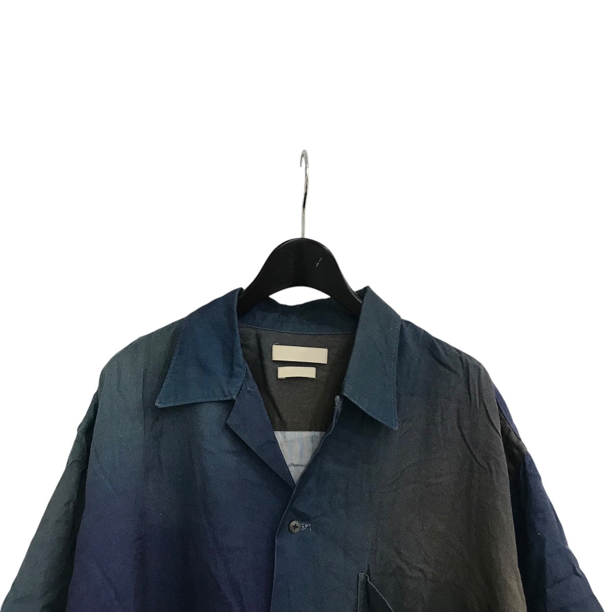 YOKE 23SS オープンカラーシャツ　グレー YOKE 23SS オープンカラーシャツ グレー（GRADATION PRINTED