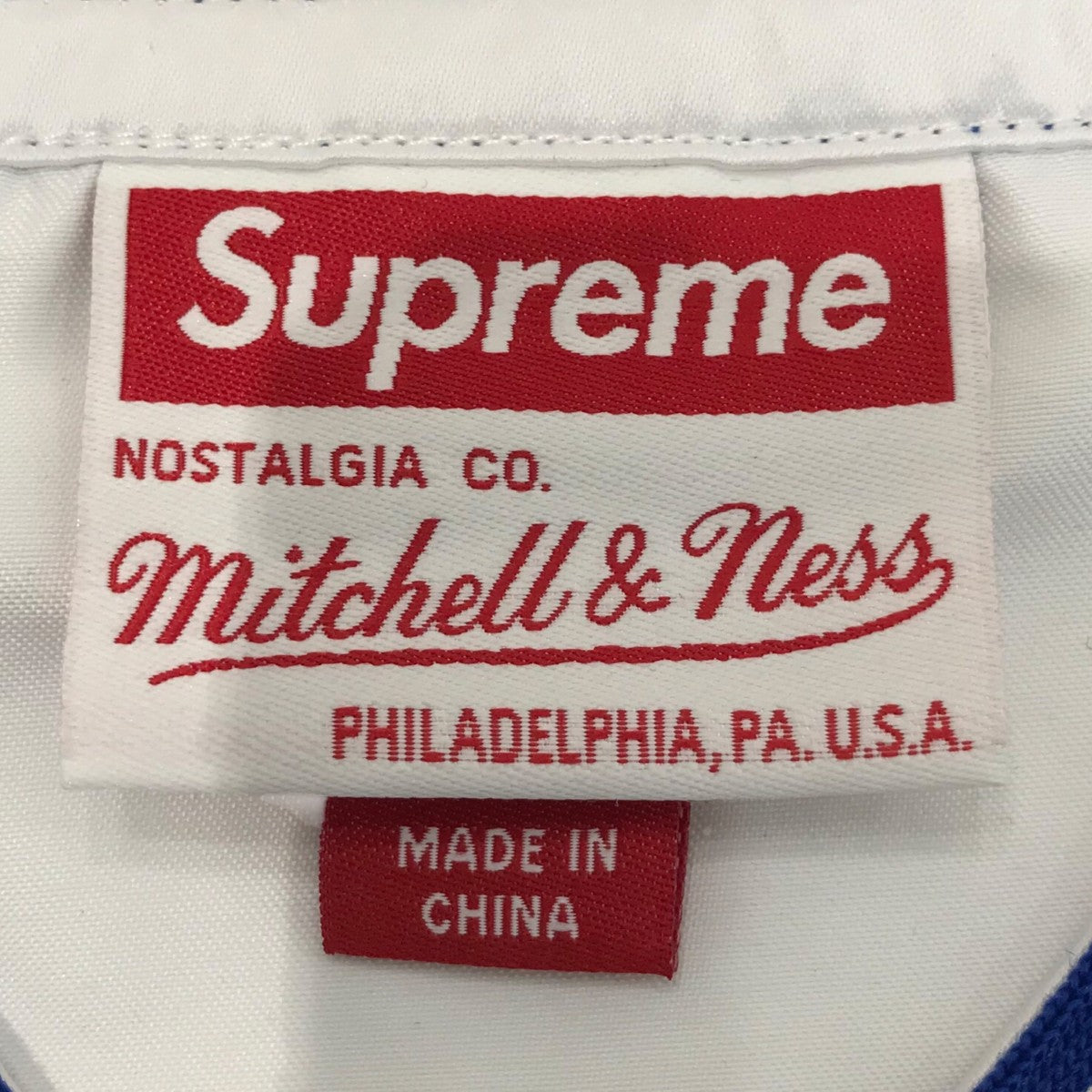 Supreme シュプリーム 23SS MITCHELL & NESS SATIN BASEBALL