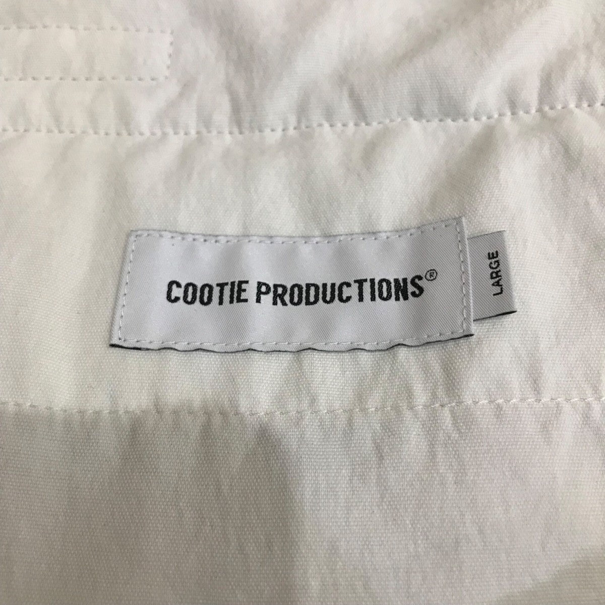 ゆ*り様 COOTIE PRODUCTIONS ホワイトカーゴパンツ 宅配便】ドローコードカーゴパンツ／pants510 | DAY CLOSET
