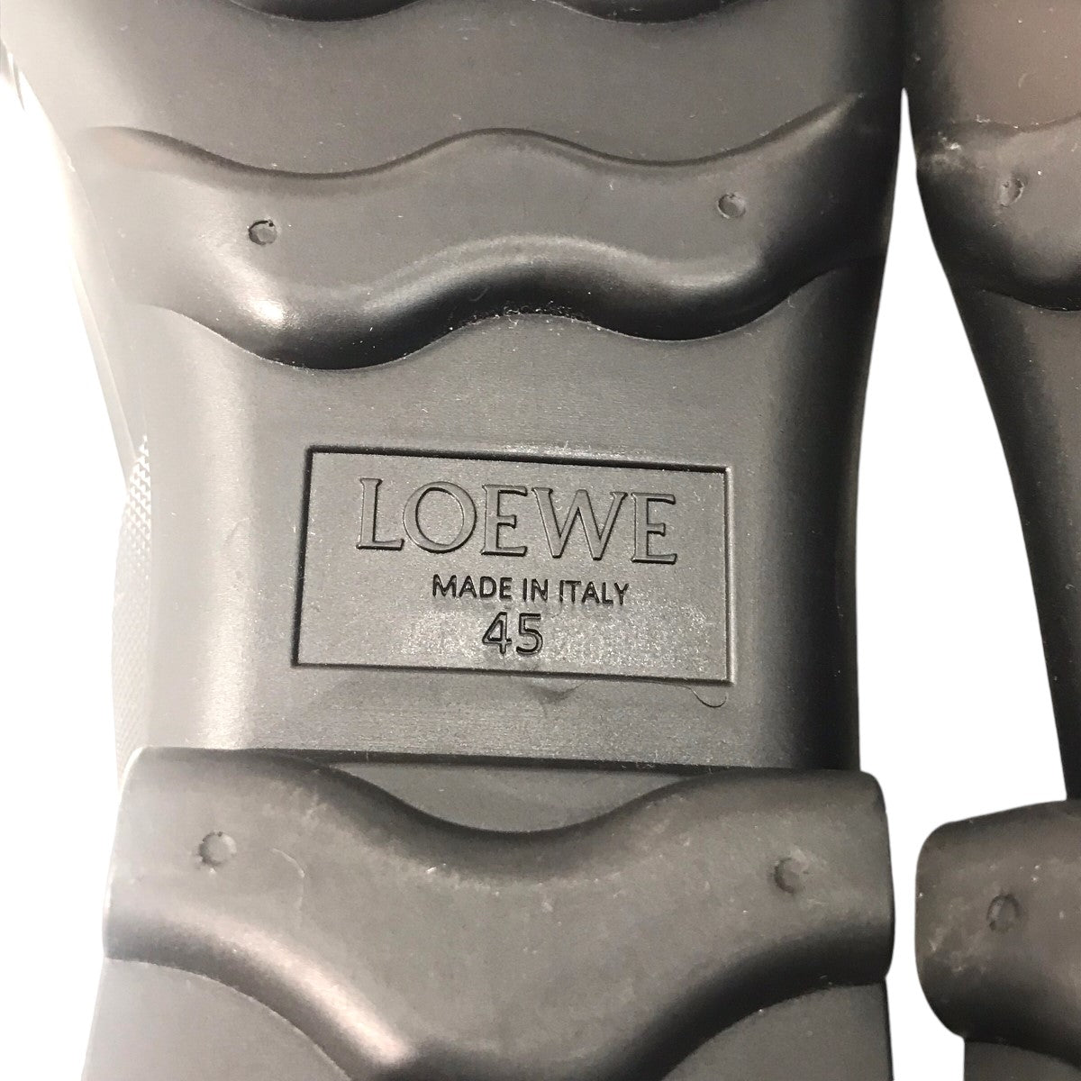 LOEWE(ロエベ) ラバーブーツ ブラック サイズ 45｜【公式】カインドオルオンライン ブランド古着・中古通販【kindal】