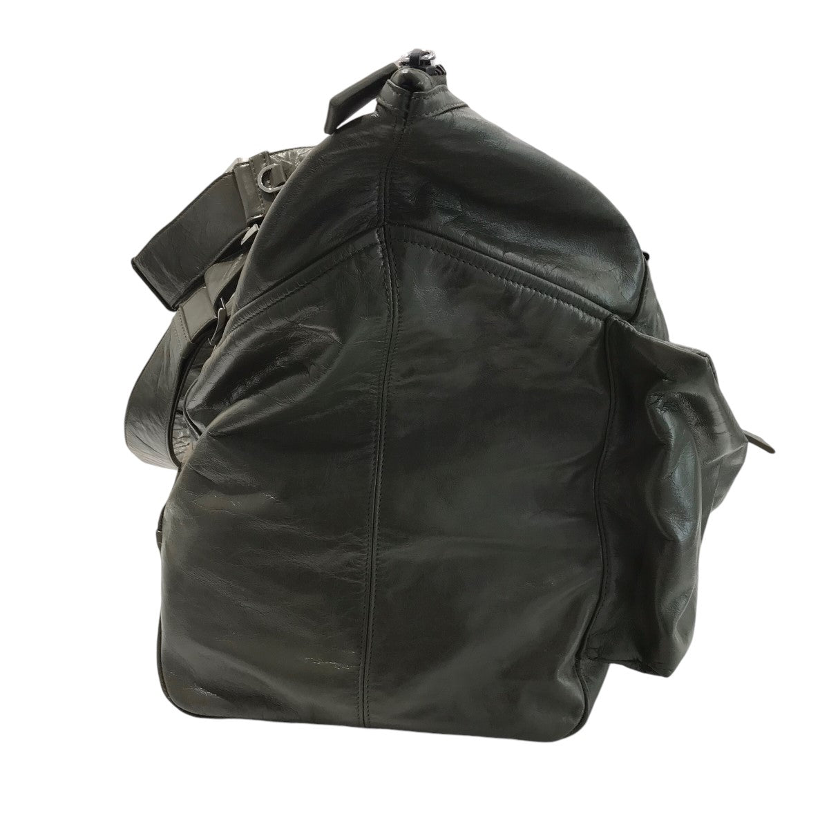 PRADA(プラダ) レザートラベルバッグ2VC040 2VC040 グリーン