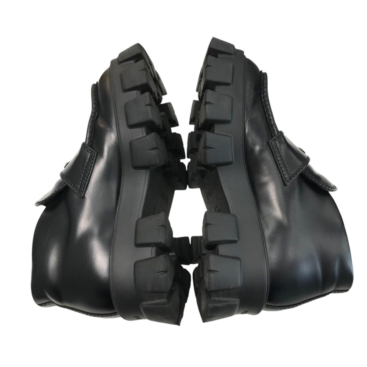 PRADA(プラダ) モノリスショートローファーブーツ2TE194 2TE194