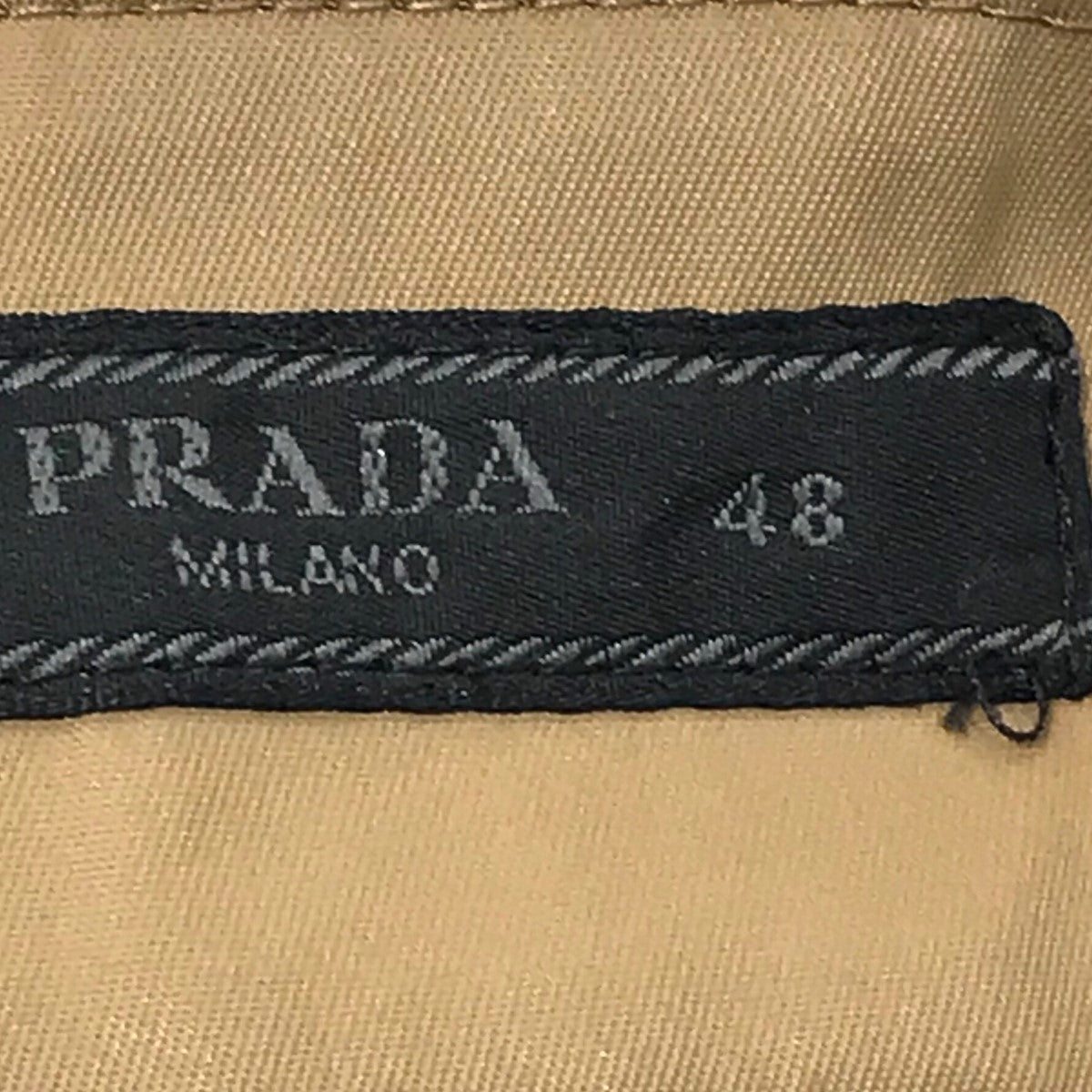PRADA(プラダ) Re-nylonパンツSPG30 SPG30 ベージュ サイズ 48 PRADA(プラダ) Re-nylonパンツSPG30 SPG30 ベージュ サイズ 48