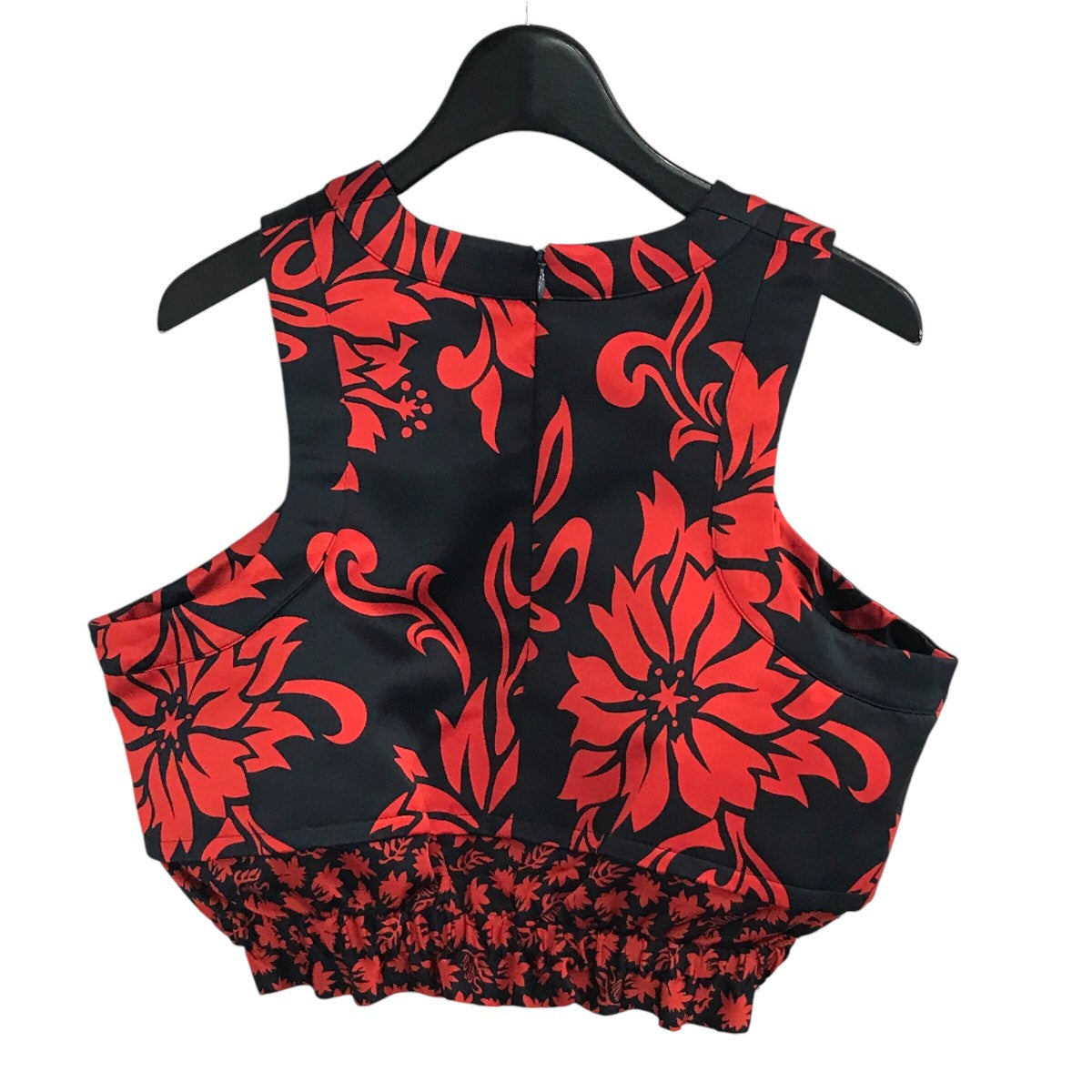 sacai(サカイ) 「 Floral Print Cropped Tank Top」 フローラル