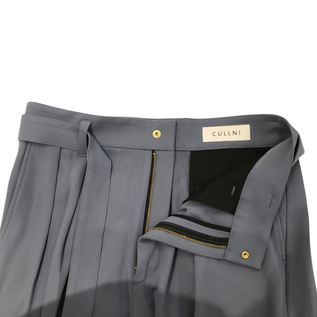 CULLNI(クルニ) 「Satin ZIP Pocket Tailored Jacket Double