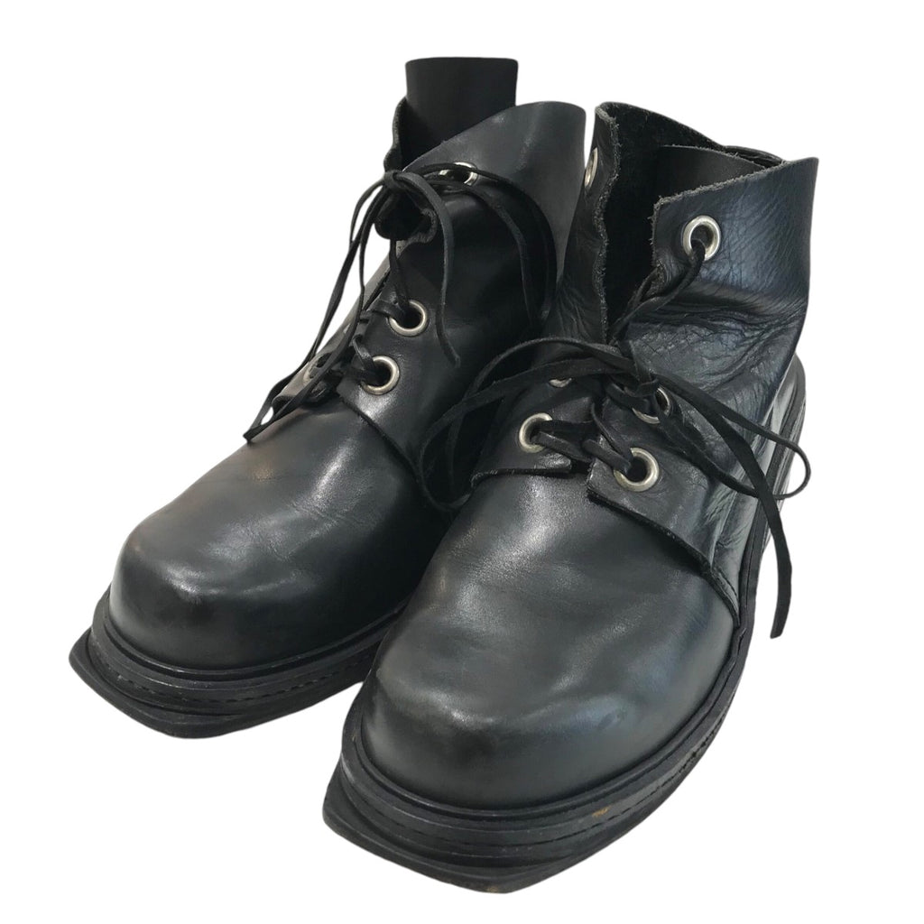 DIRK 少なめ BIKKEMBERGS ダークビッケンバーグ ベルテッドレザーブーツ 