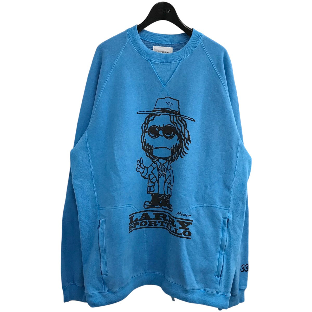 24AW「CREWNECK SWEAT SHIRT」ピグメントダイスウェット24AW SW03