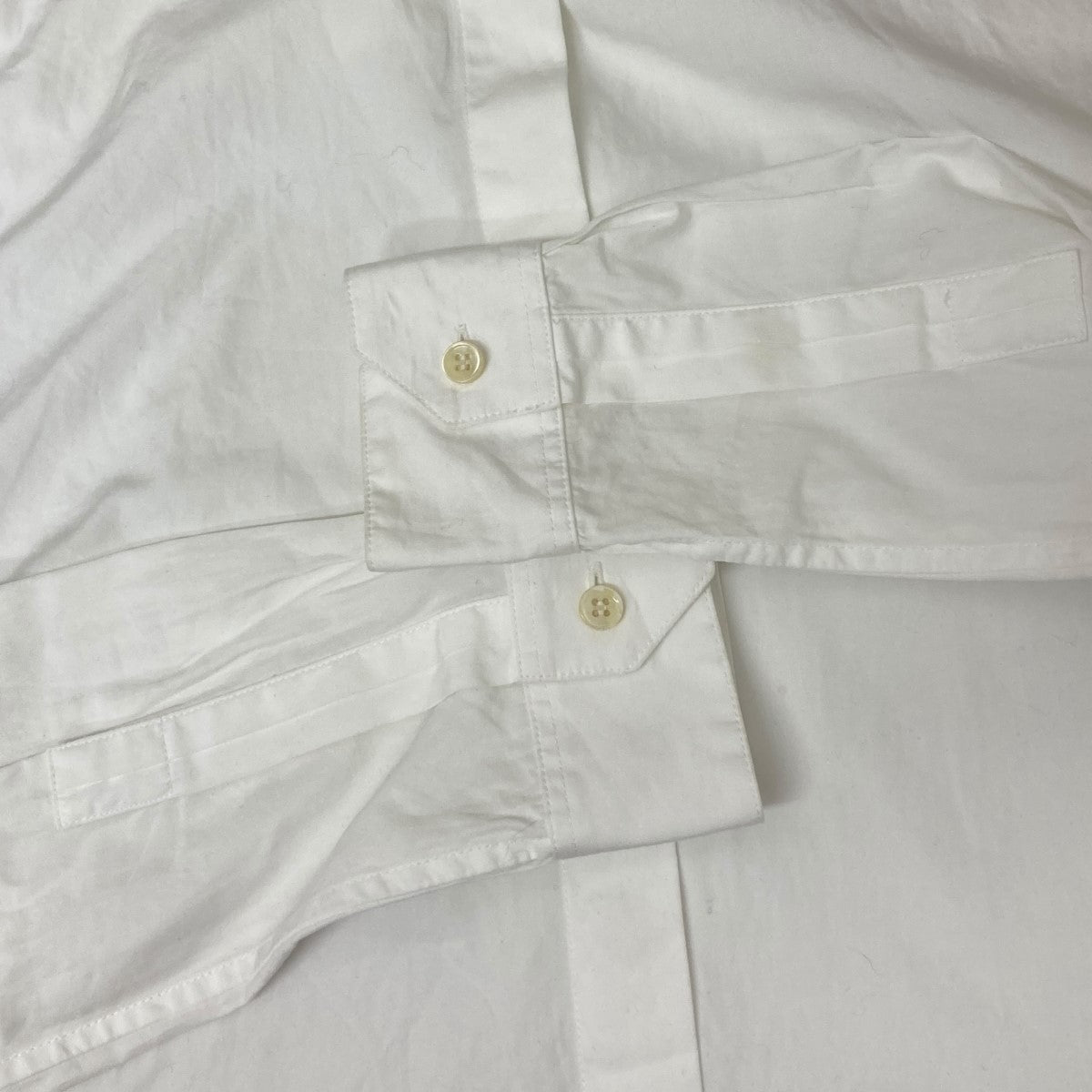 90s Saint Laurentコットン比翼シャツ 名作 本人期 PARIS 90s Saint Laurentコットン比翼シャツ 名作 本人期 PARIS 90s