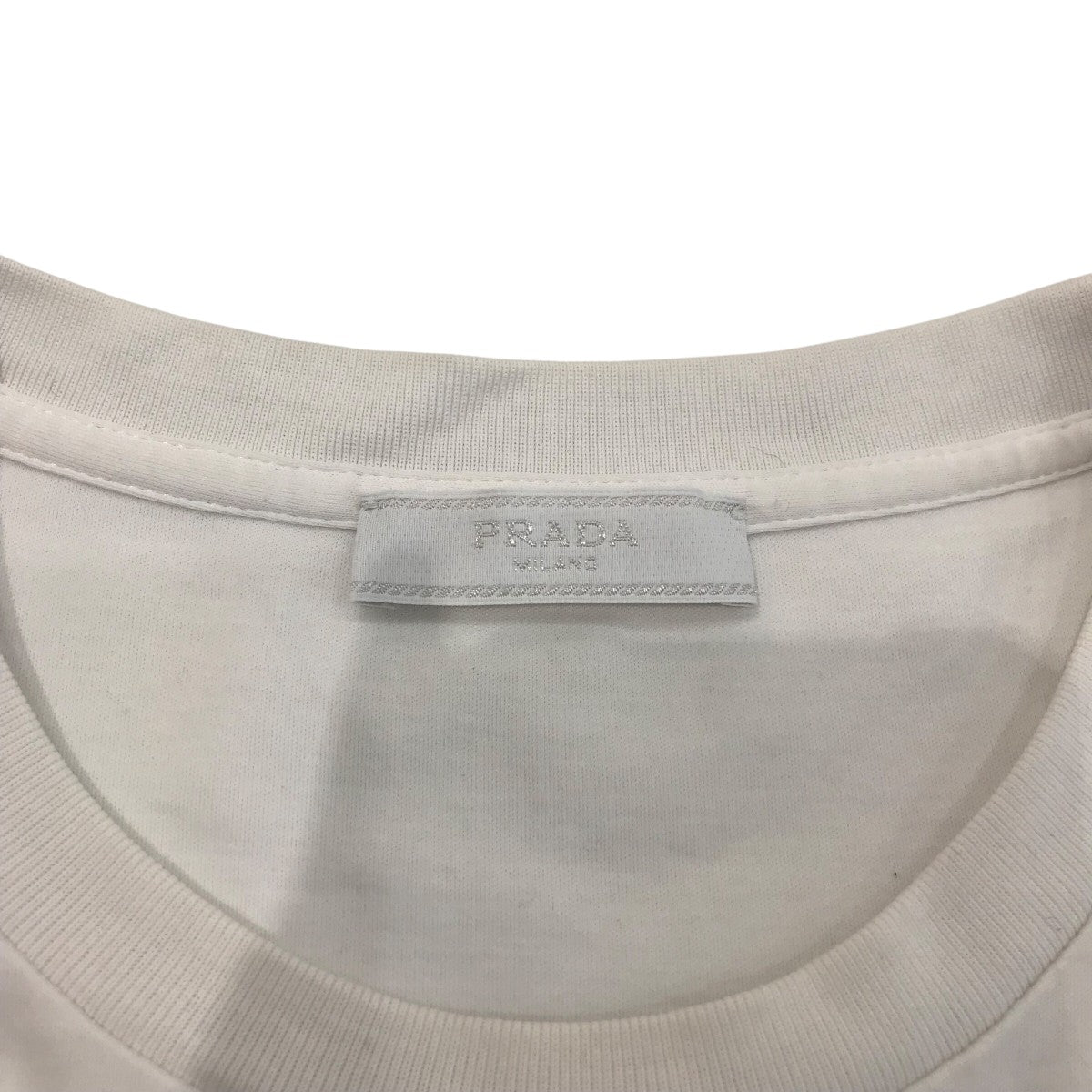 PRADA(プラダ) ポケットTシャツUJN658 UJN658 ホワイト サイズ