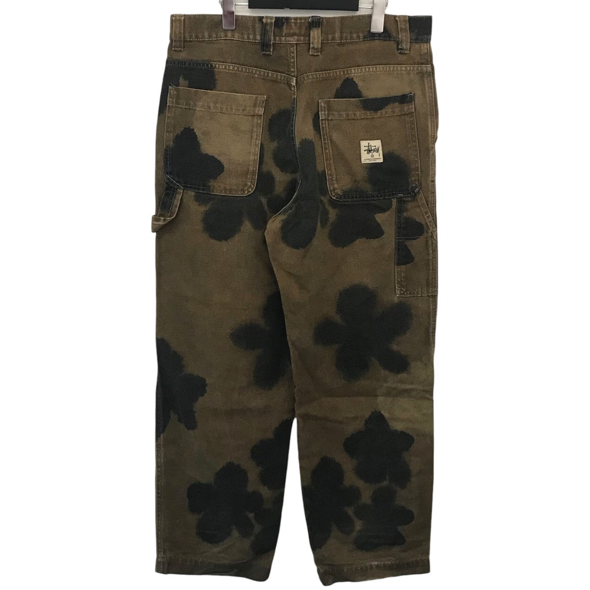 stussy(ステューシー) 「FLORAL DYE WORK PANT」フローラルダイワークパンツ ブラウン サイズ 30｜【公式】カインドオルオンライン  ブランド古着・中古通販【kindal】