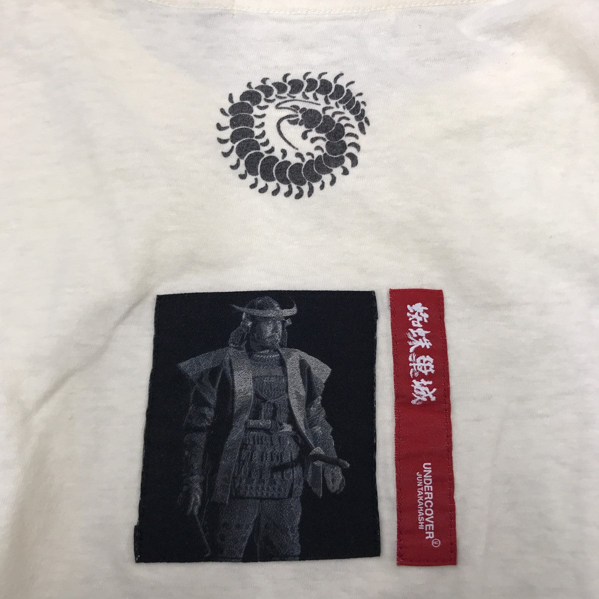 UNDERCOVER×蜘蛛巣城 プリントTシャツ オフホワイト サイズ 3 UNDERCOVER×蜘蛛巣城 プリントTシャツ オフホワイト サイズ 3