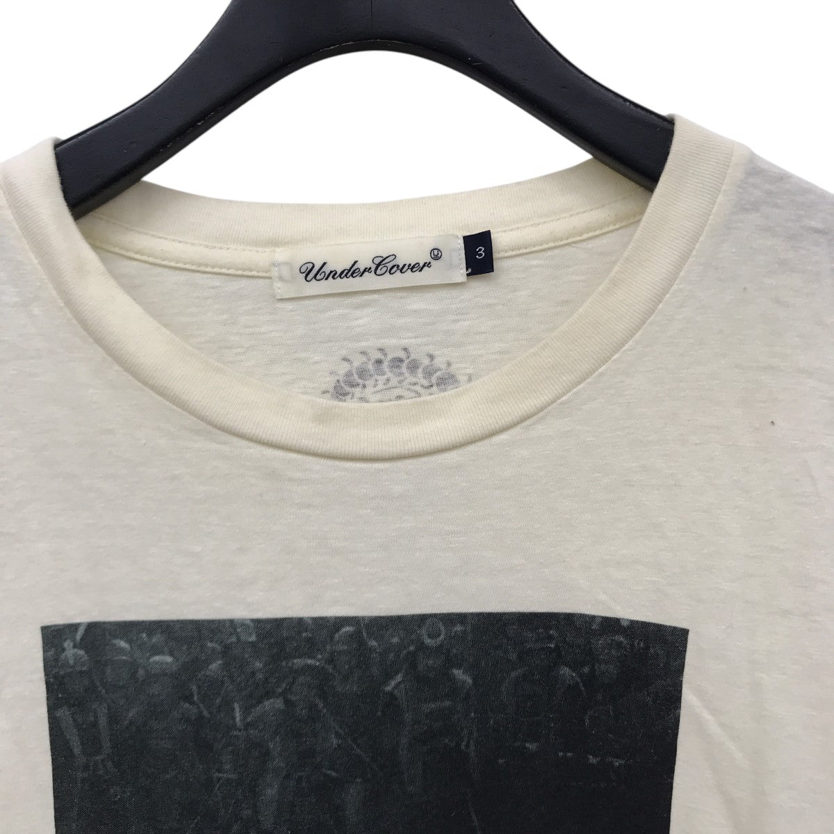 UNDERCOVER×蜘蛛巣城 プリントTシャツ オフホワイト サイズ 3 UNDERCOVER×蜘蛛巣城 プリントTシャツ オフホワイト サイズ 3
