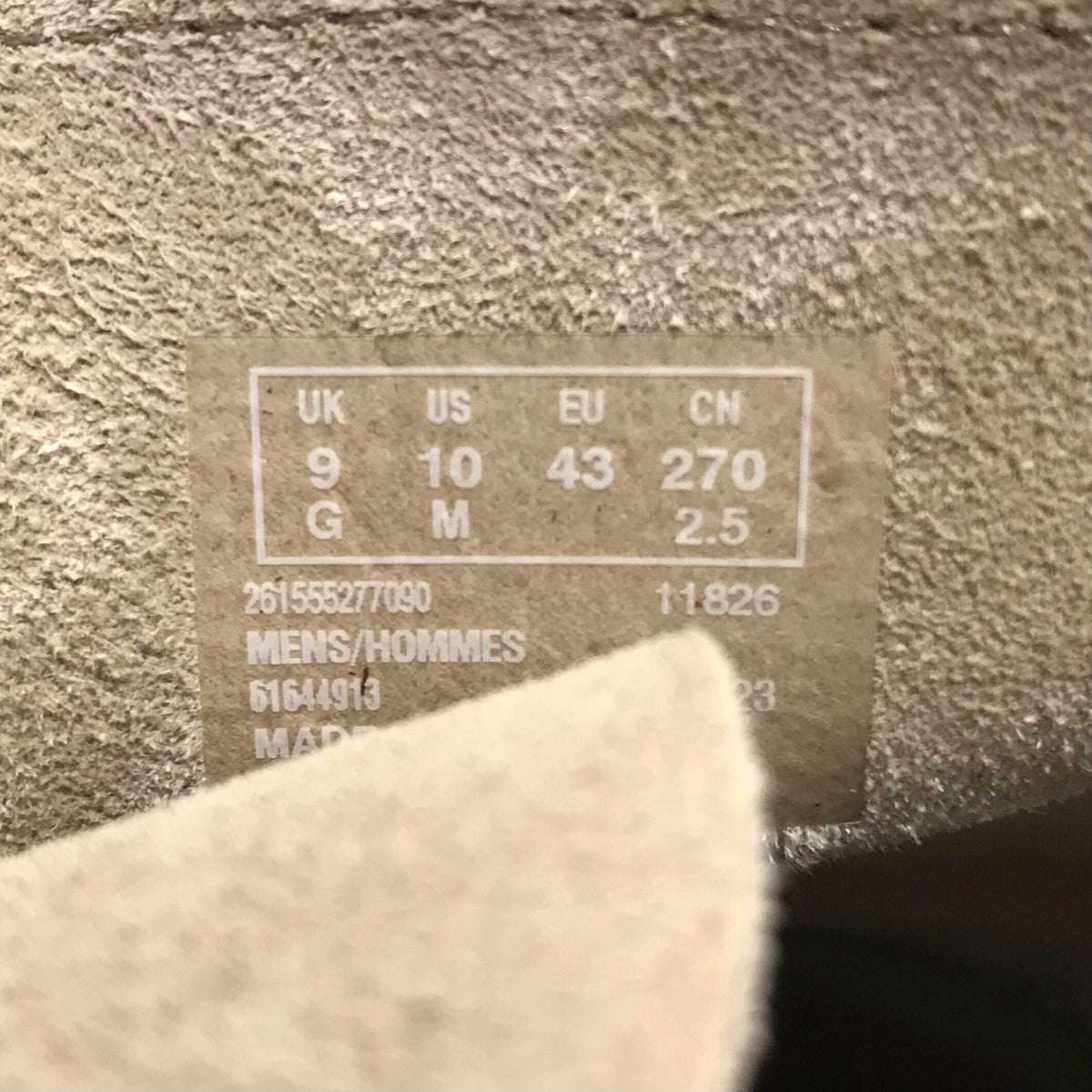 CLARKS(クラークス) デザートブーツ グレー サイズ 27cm｜【公式