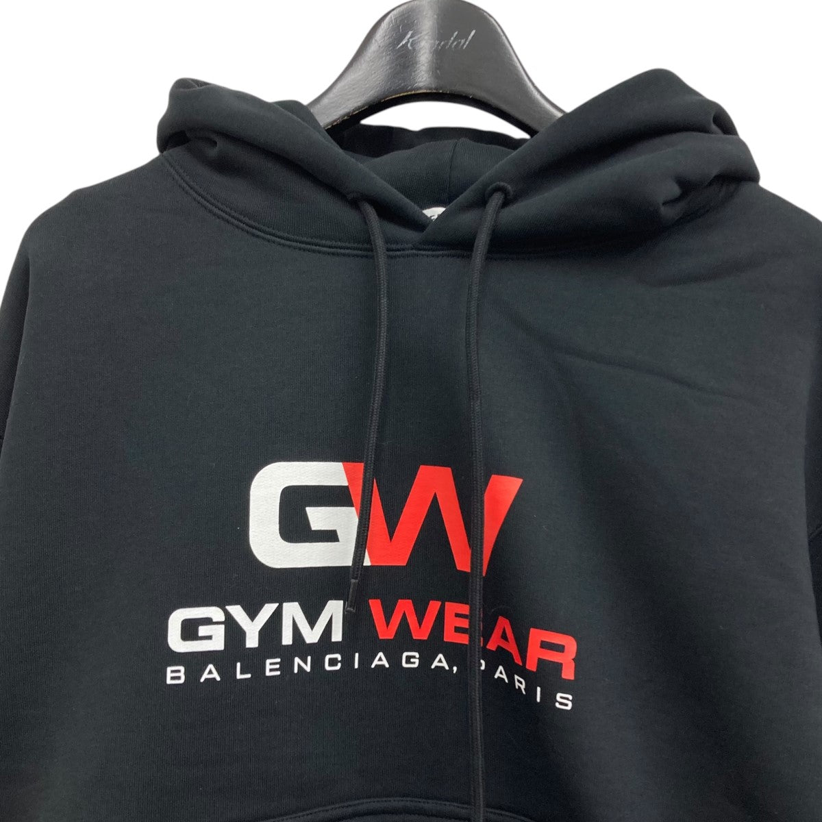 GYM WEAR LOGO HOODIE プリントパーカー