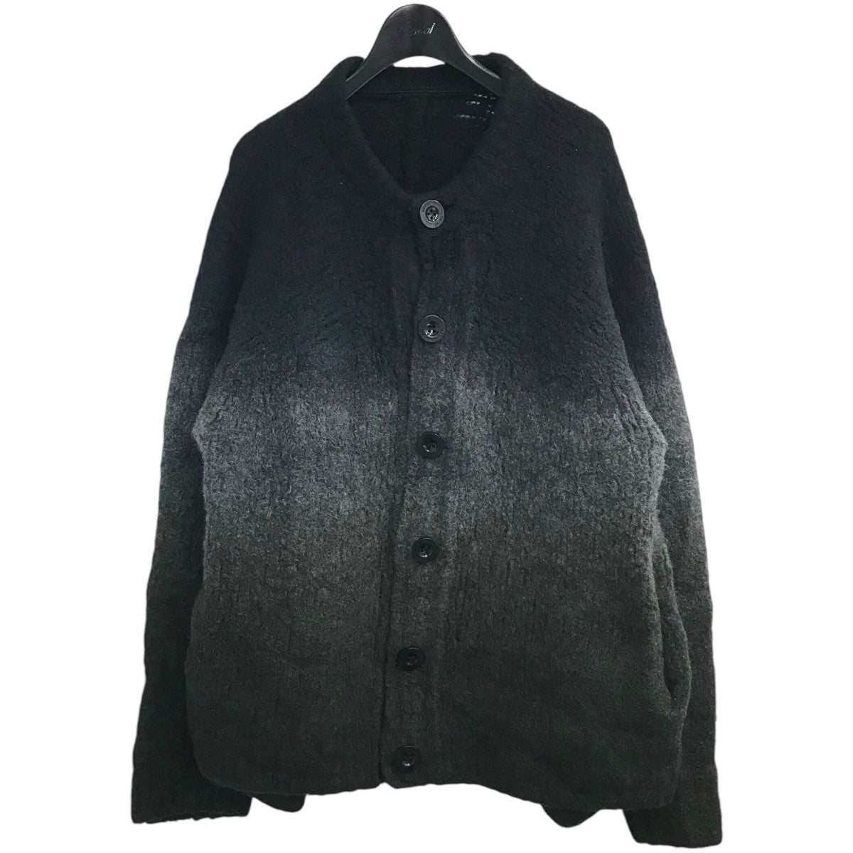 sacai(サカイ) 22AW「Tie Dye Knit Cardigan」グラデーションカーディガン ブラック×カーキ サイズ  表記無し｜【公式】カインドオルオンライン ブランド古着・中古通販【kindal】