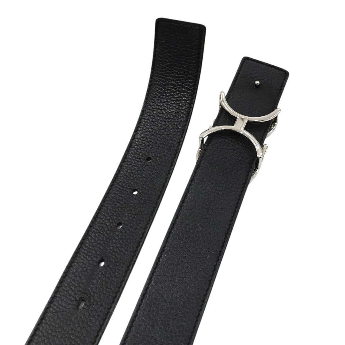 Christian Dior クリスチャンディオール ベルト CDロゴ 黒