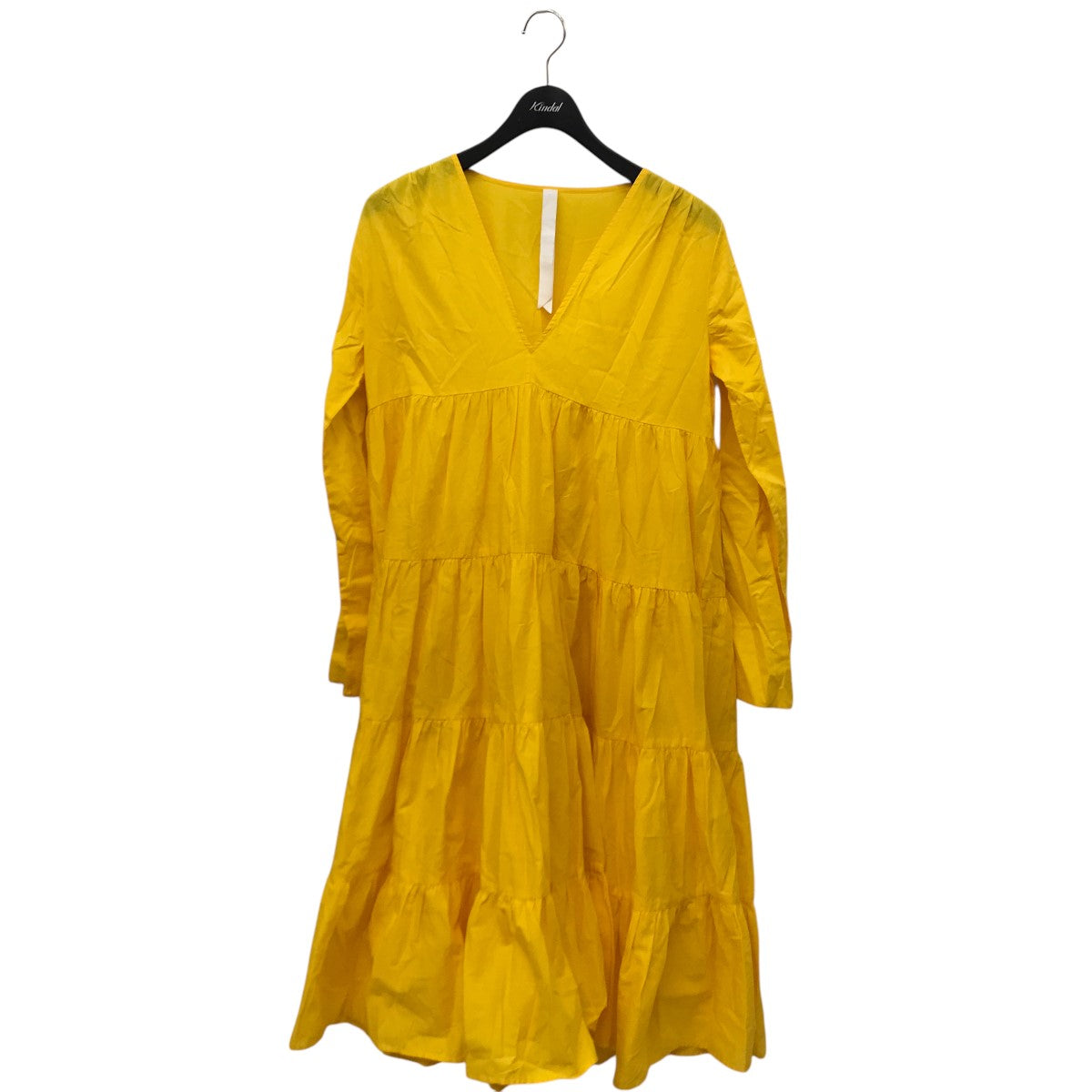 長袖ティアードワンピース1577-343-4814