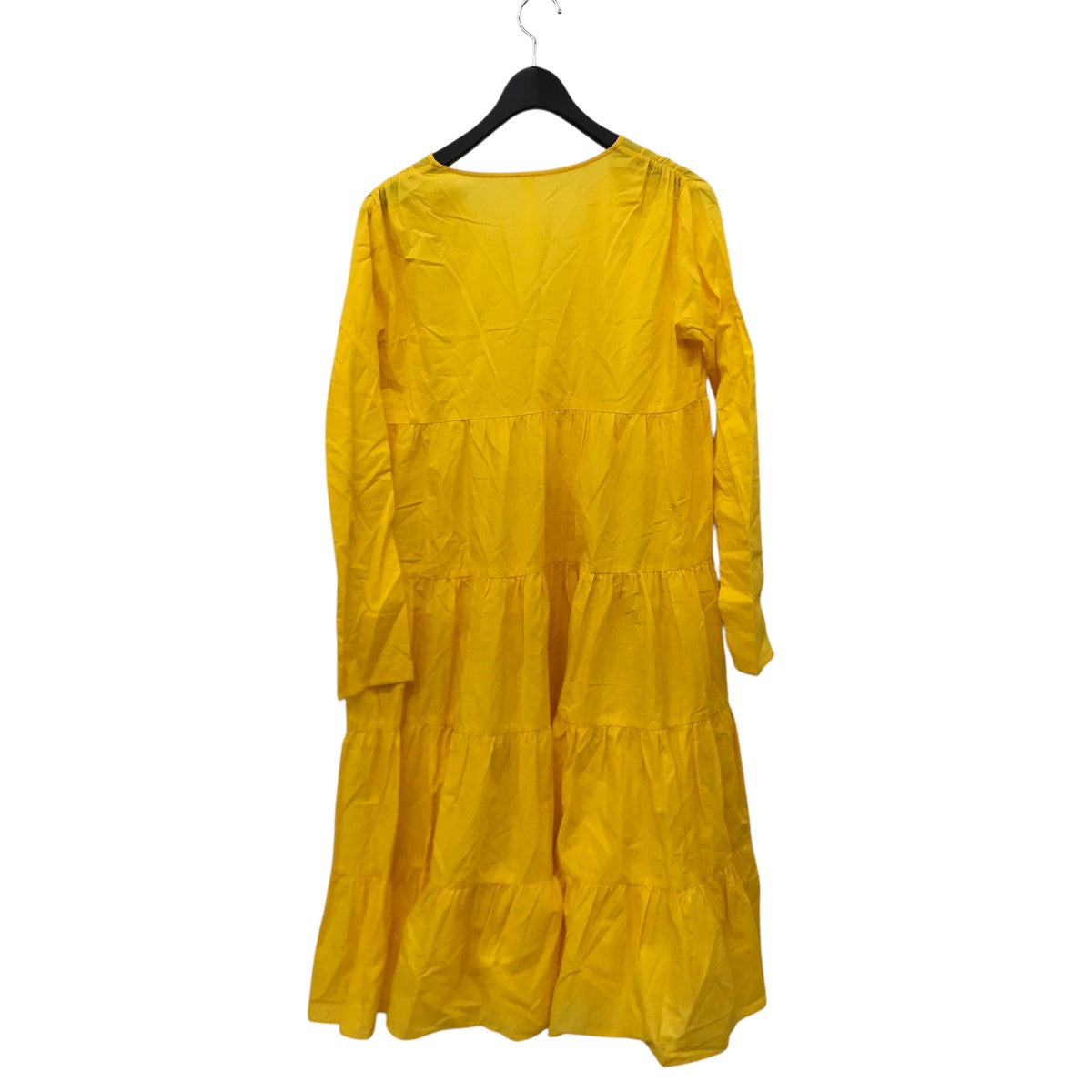 長袖ティアードワンピース1577-343-4814