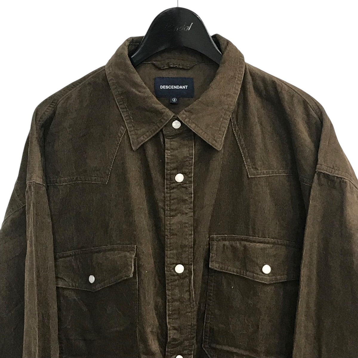 24AW「MISSOURI CORDUROY LS SHIRT」コーデュロイウエスタンシャツ