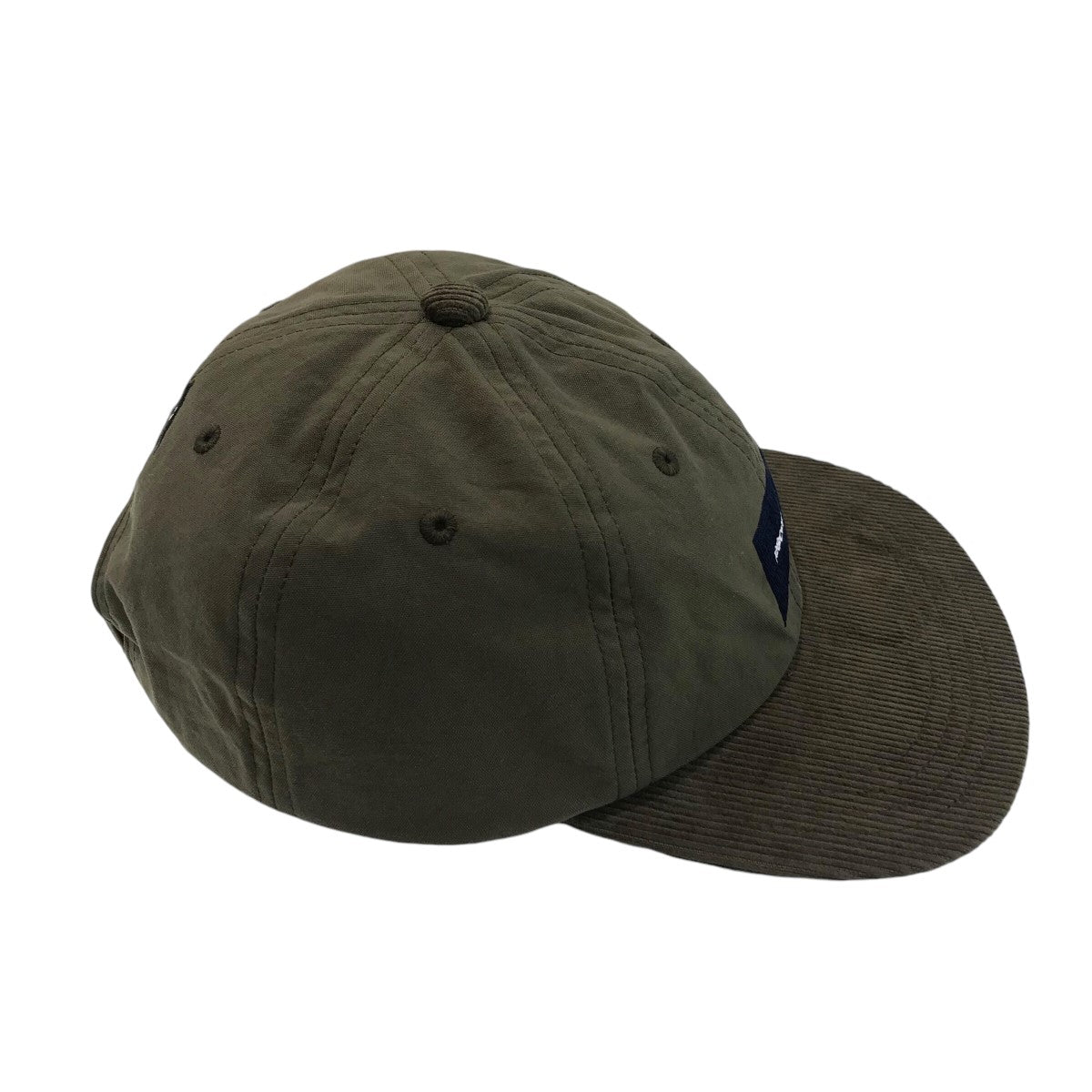 24AW「BOX 6PANEL」コーデュロイ切替キャップ