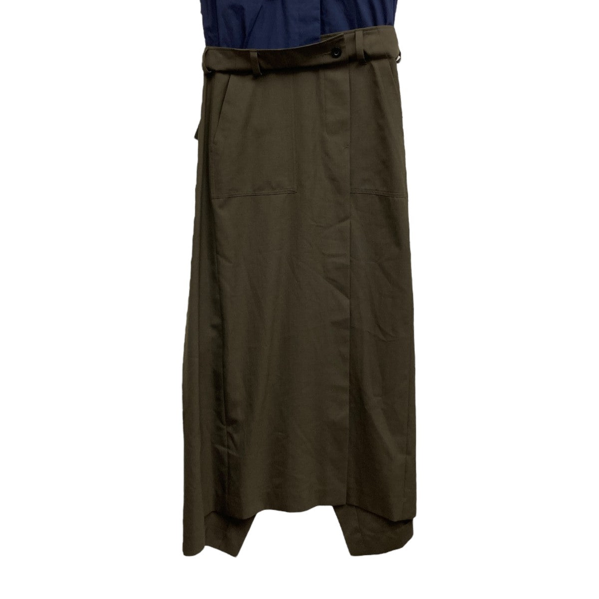 【タグ付き】sacai Suiting Mix Dress sacai(サカイ) Suiting Mix Dress ドレス 22-05898 ネイビー