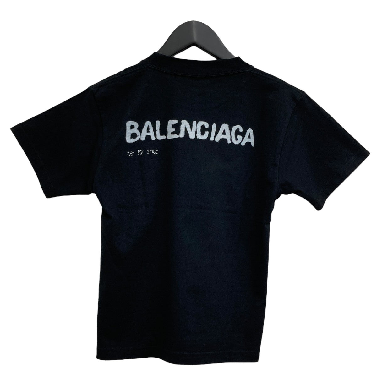 BALENCIAGA(バレンシアガ) プリントTシャツ 681864 ブラック