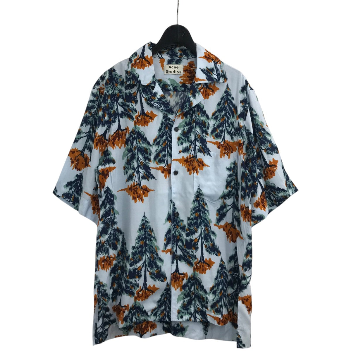 【あすつく】 ACNE STUDIOS(アクネストゥディオズ) 半袖総柄シャツFN MN トップス