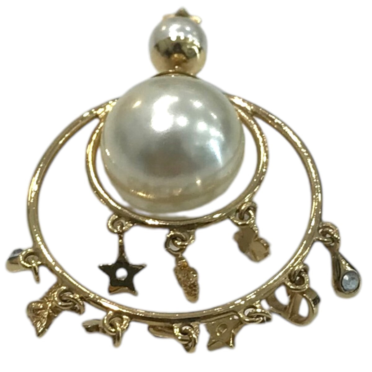 Christian Dior アシンメトリーピアス