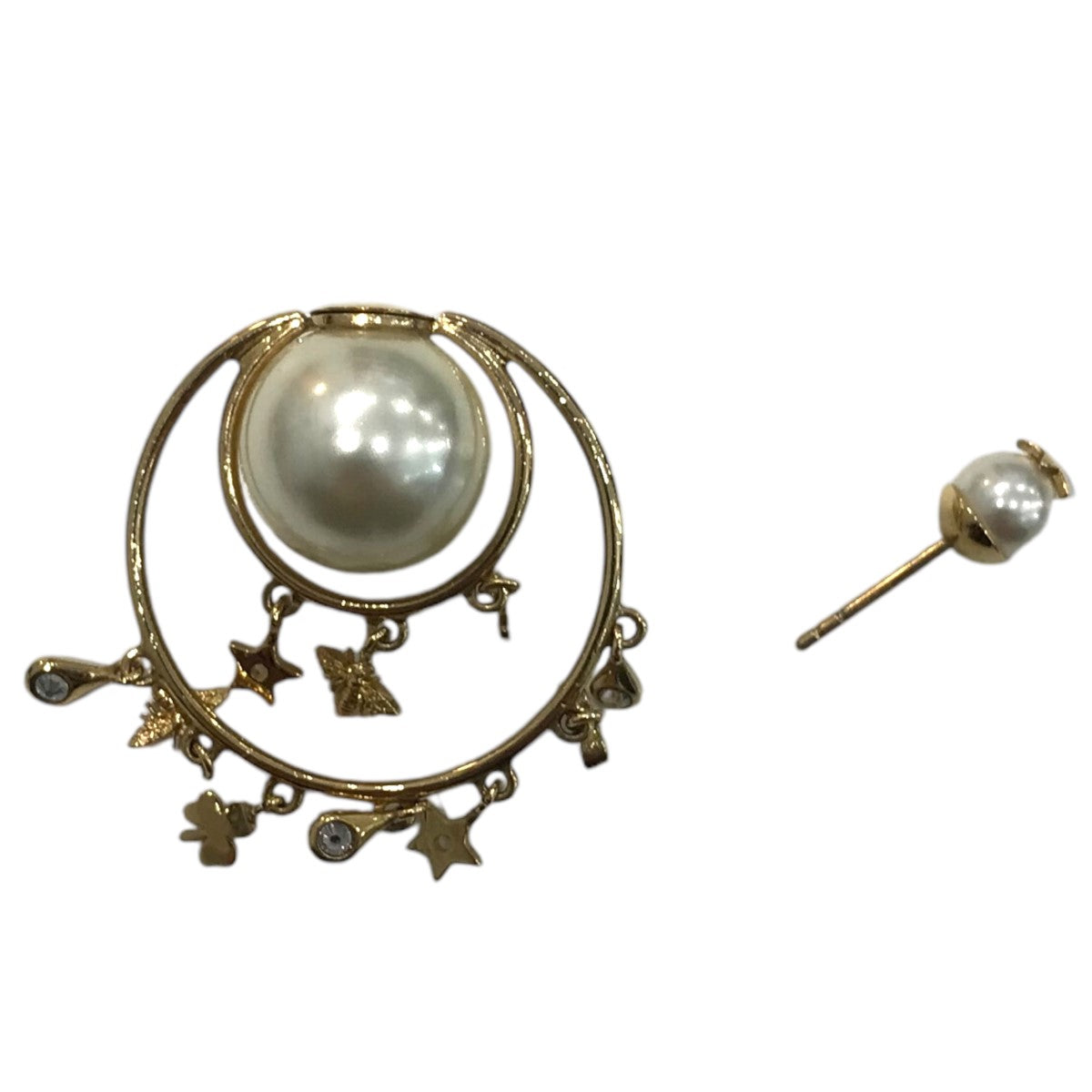 Christian Dior アシンメトリーピアス