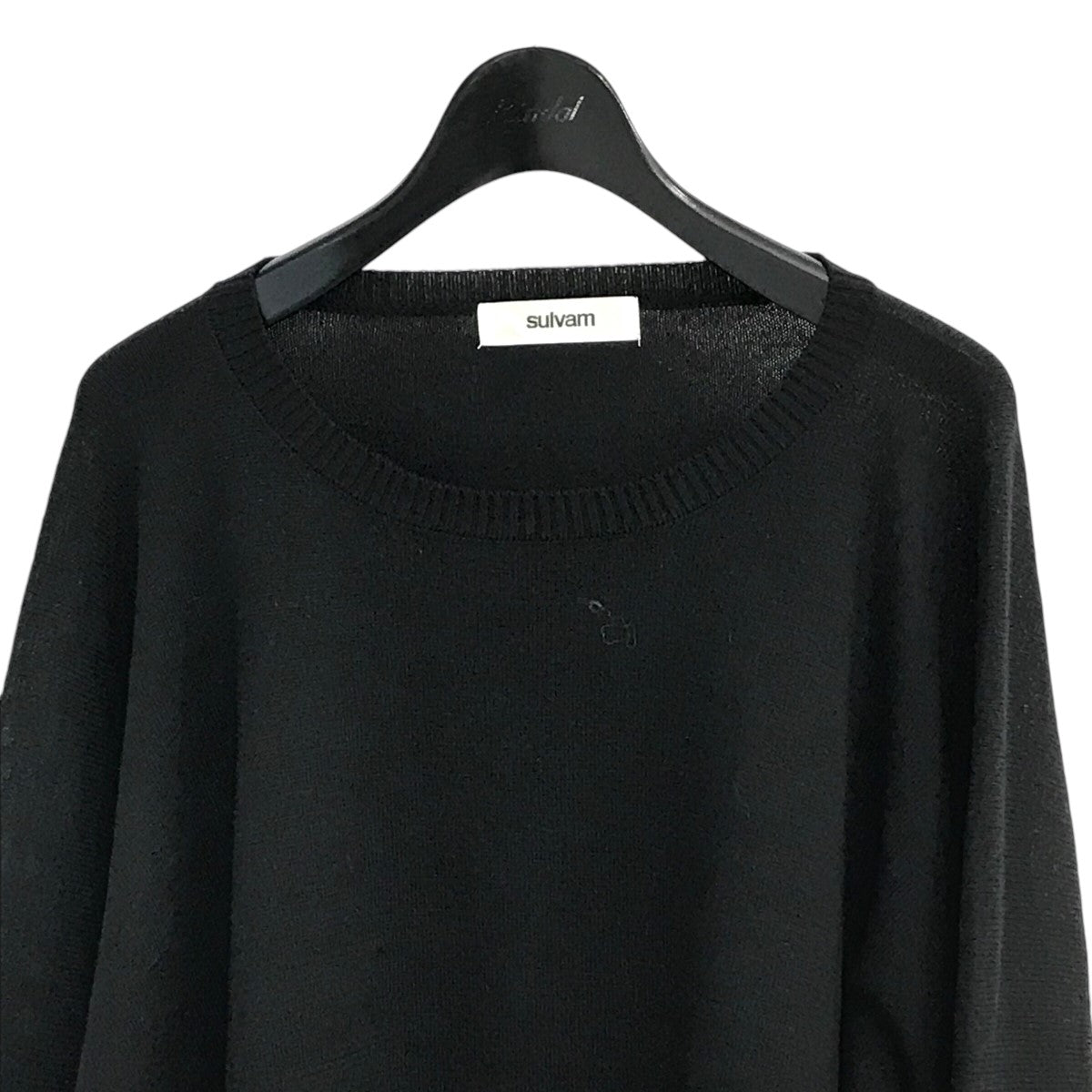 sulvam / サルバム】MESH OVER KNIT（ニット/セーター）｜sulvam