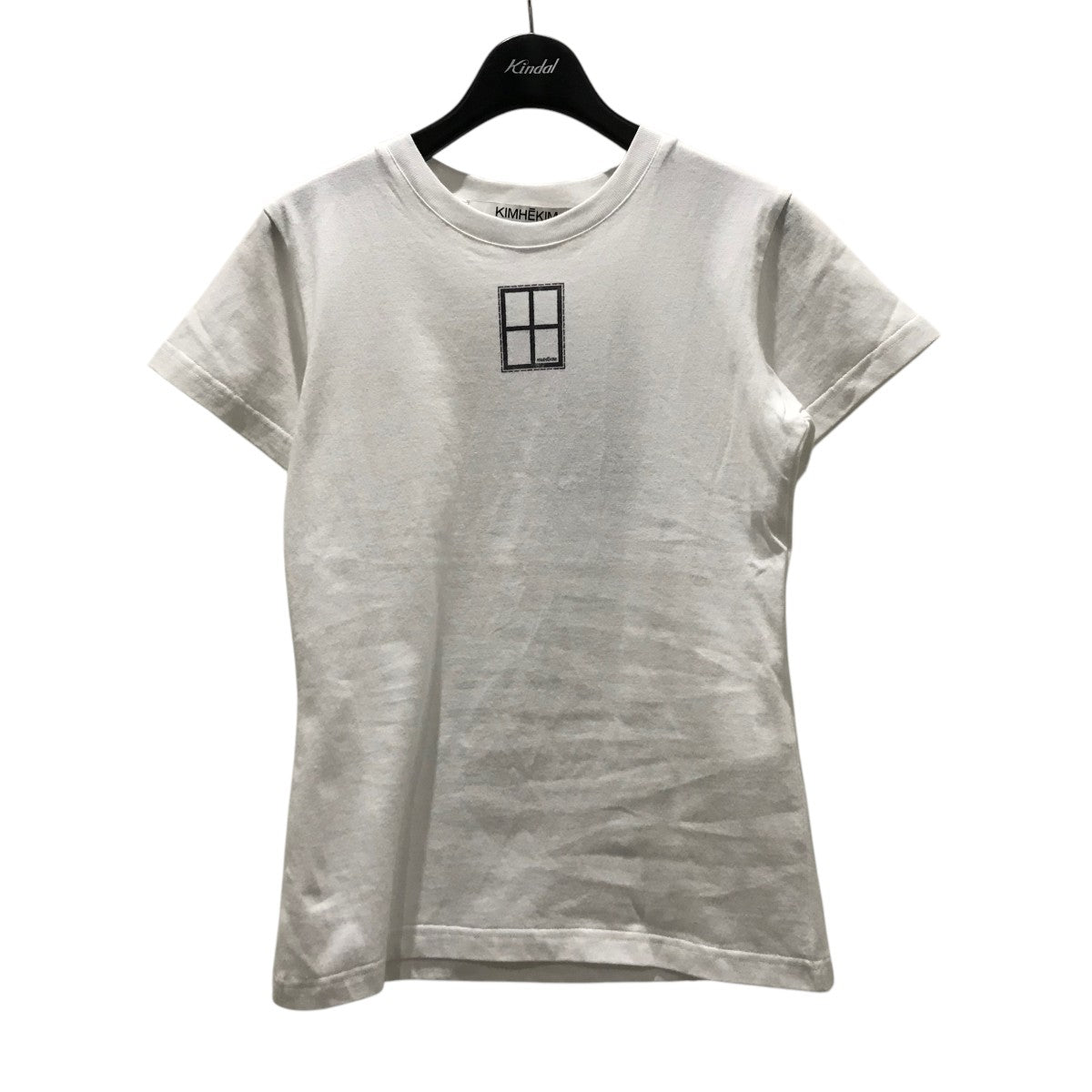 KIMHEKIM(キムヘキム) クルーネックTシャツ ホワイト サイズ S