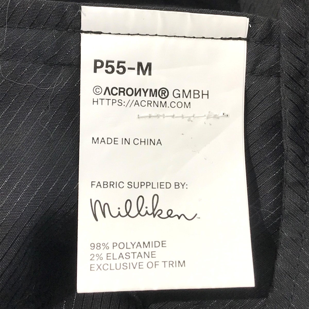 ACRONYM(アクロニウム) 24SSナイロンストレッチカーゴパンツP55 ACRONYM(アクロニウム) 24SSナイロンストレッチカーゴパンツP55