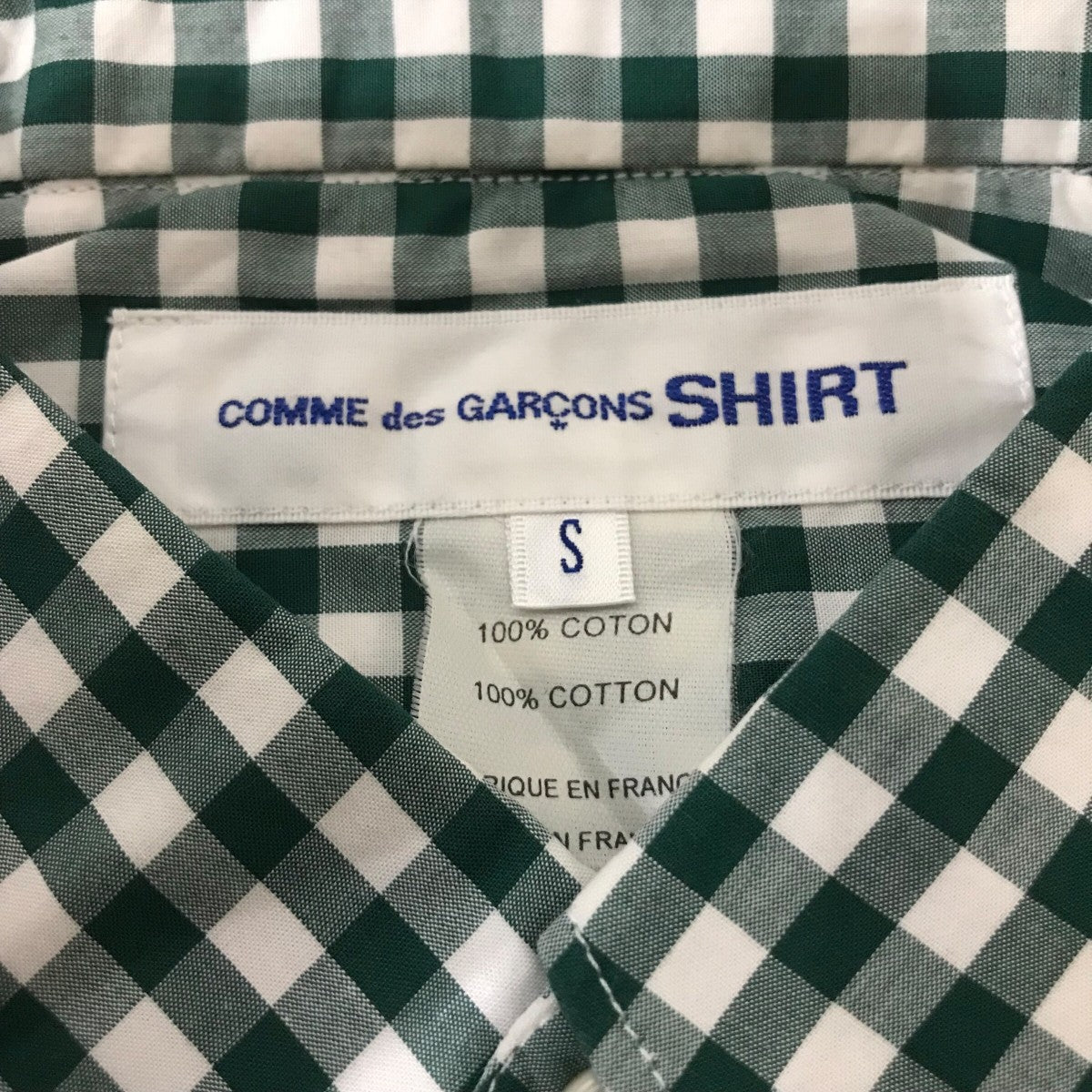 COMME des GARCONS SHIRT(コムデギャルソンシャツ) ギンガム