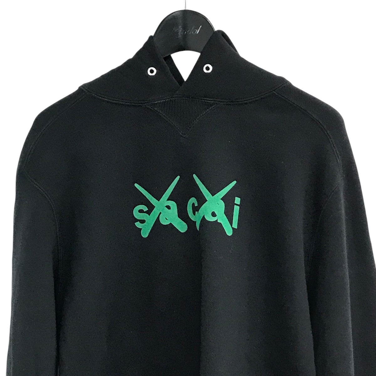 sacai×KAWS 「Flock Print Hoodie」プルオーバーパーカー21 0286S 21 
