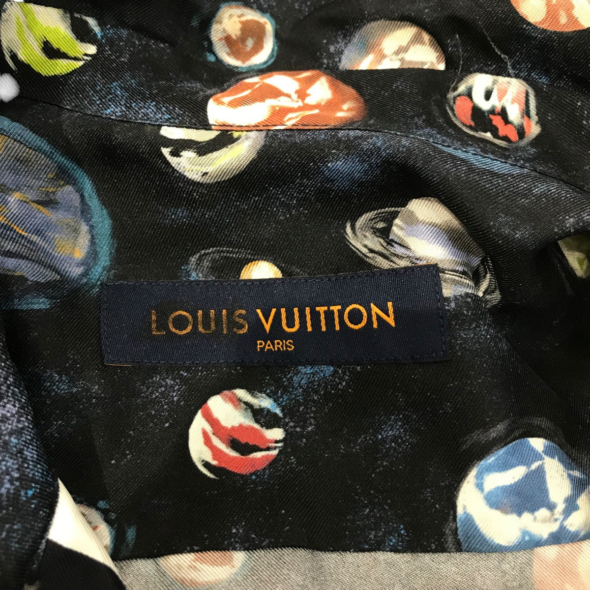 LOUIS VUITTON ギャラクシー　Tシャツ　宇宙柄 50l6 《美品》 イタリア製 LOUIS VUITTON ルイヴィトン