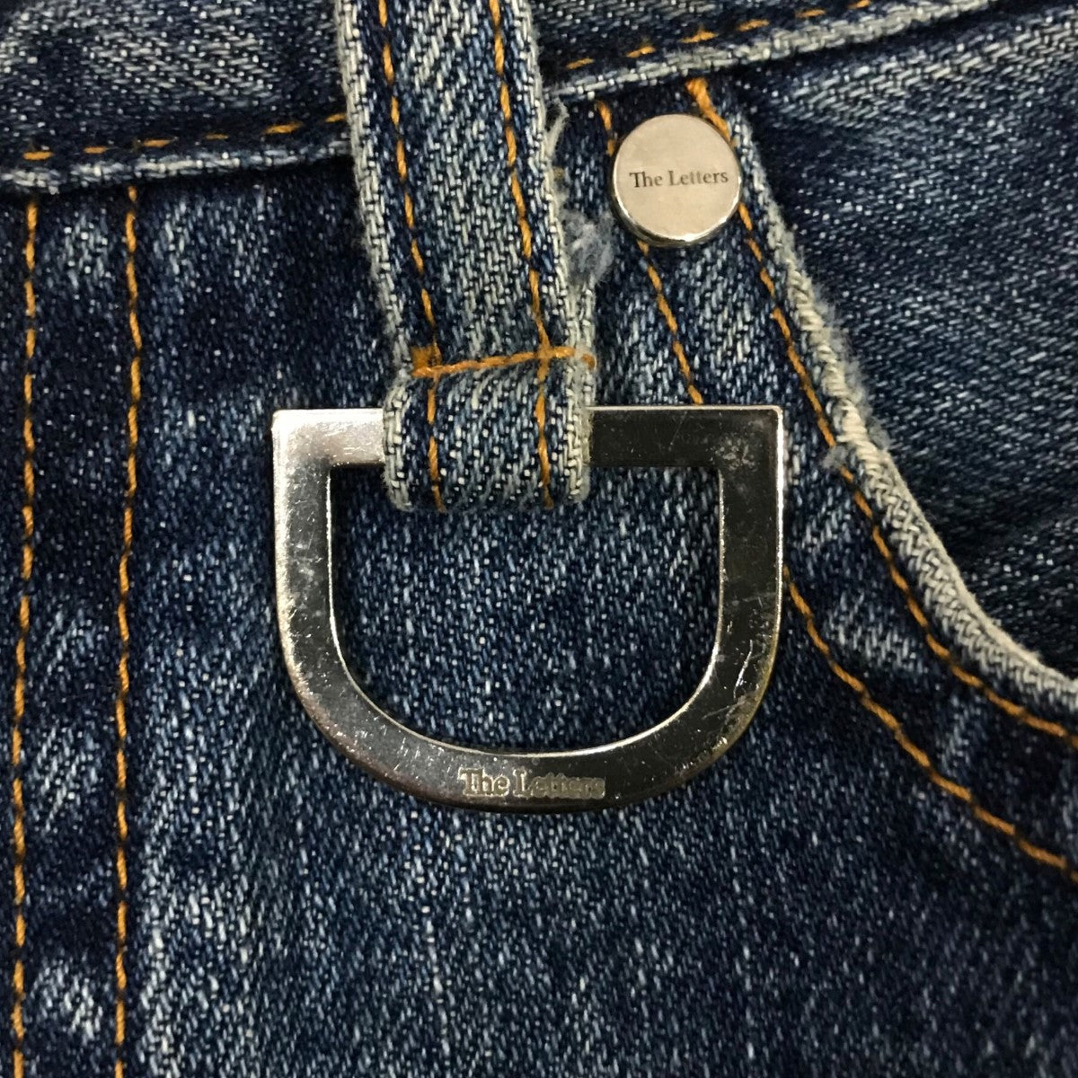 DリングテーパードデニムパンツLFBJ DP0001A