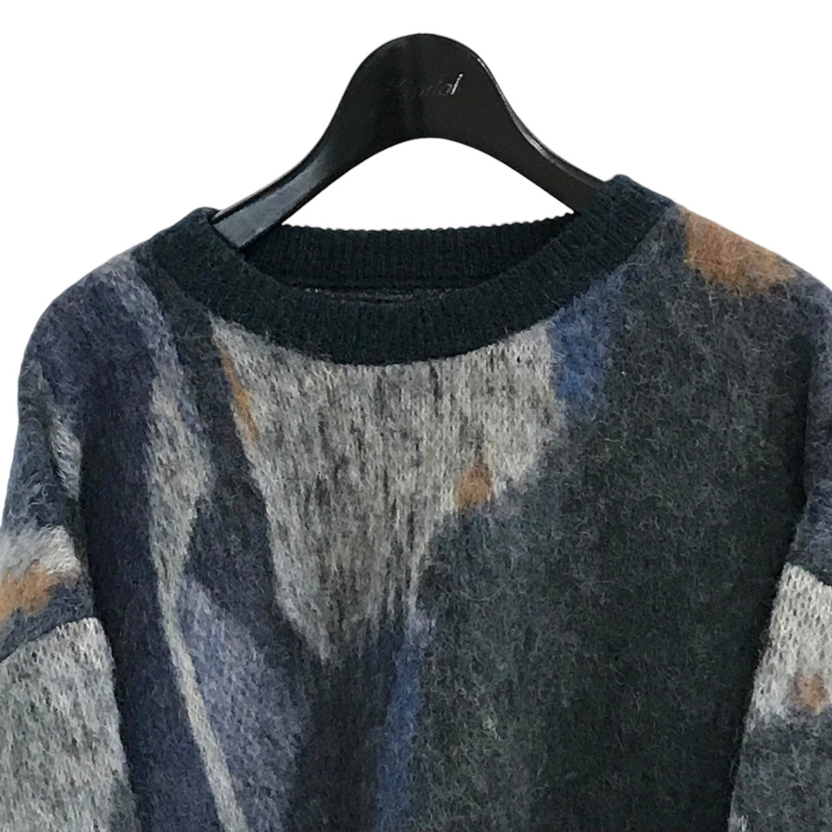 YOKE(ヨーク) 「ROTHKO JACQUARD CREW NECK」モヘアニットYK21AW0285S