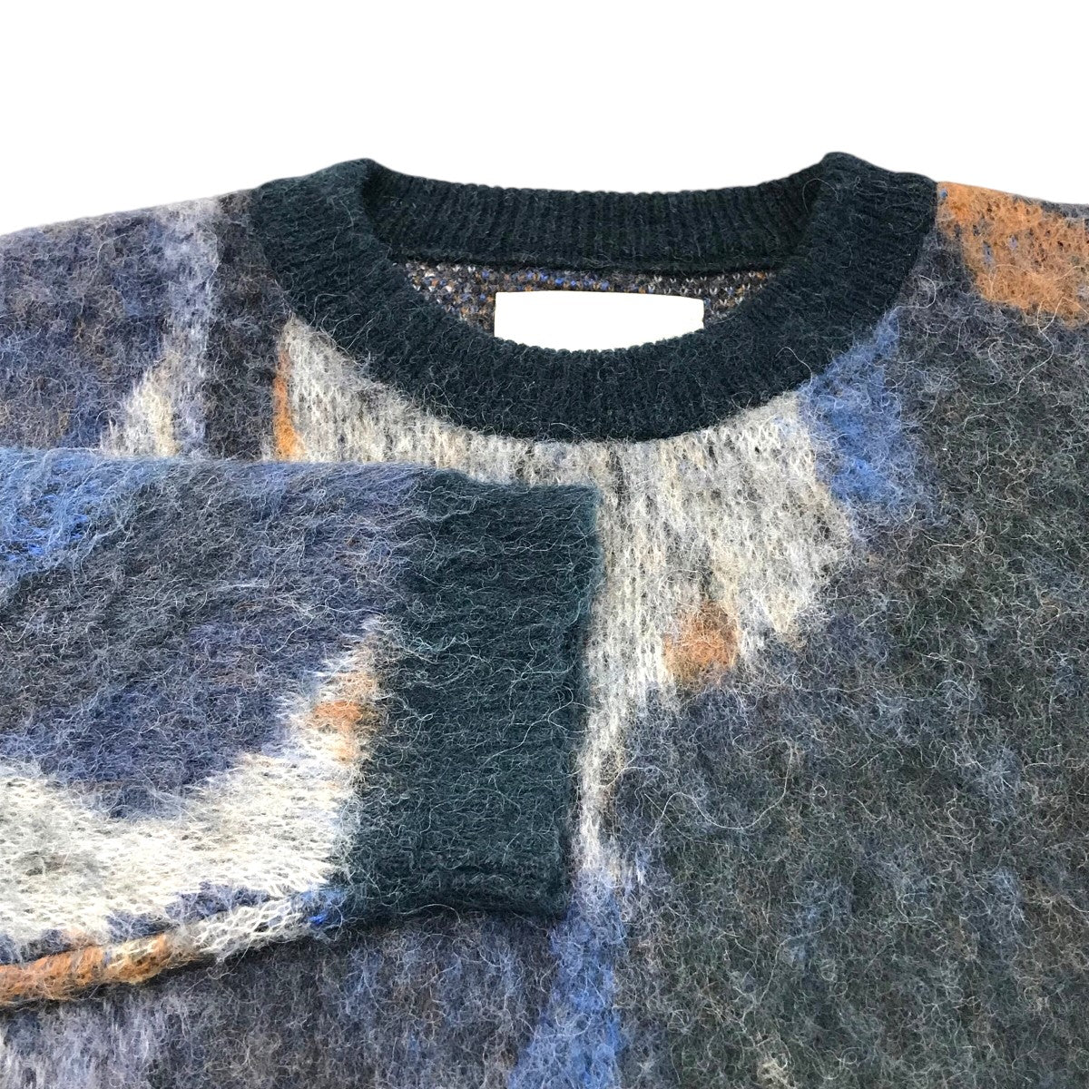 YOKE(ヨーク) 「ROTHKO JACQUARD CREW NECK」モヘアニットYK21AW0285S