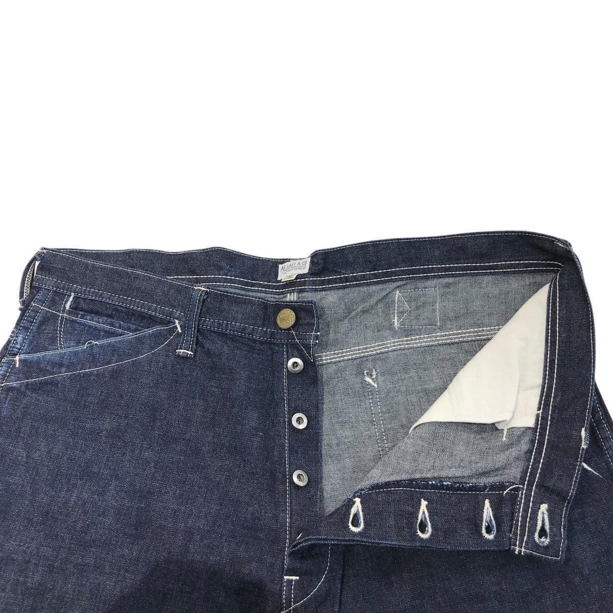 ATLAST ＆ CO(アットラスト) デニムパンツ インディゴ サイズ 36