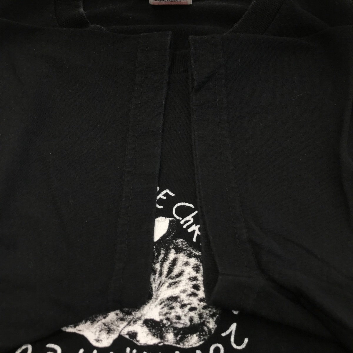 KD Supreme Eat Me Tシャツ Mサイズ 黒 Supreme(シュプリーム) 19AW「Eat Me Tee」キャットプリントT