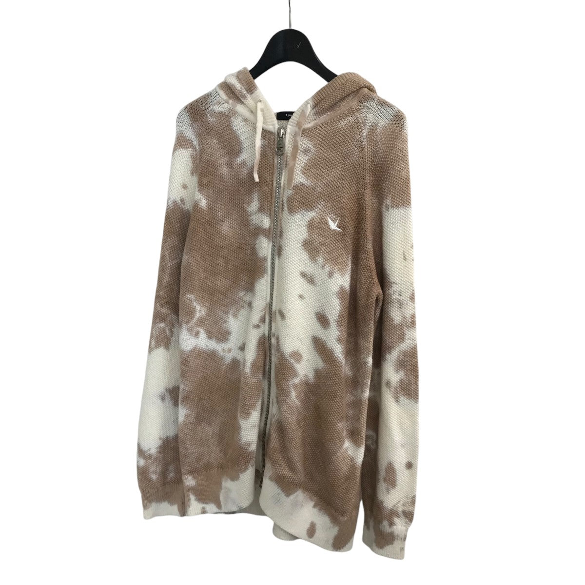 「TIE DYE ZIP PARKA」タイダイ柄ニットパーカーMRK253