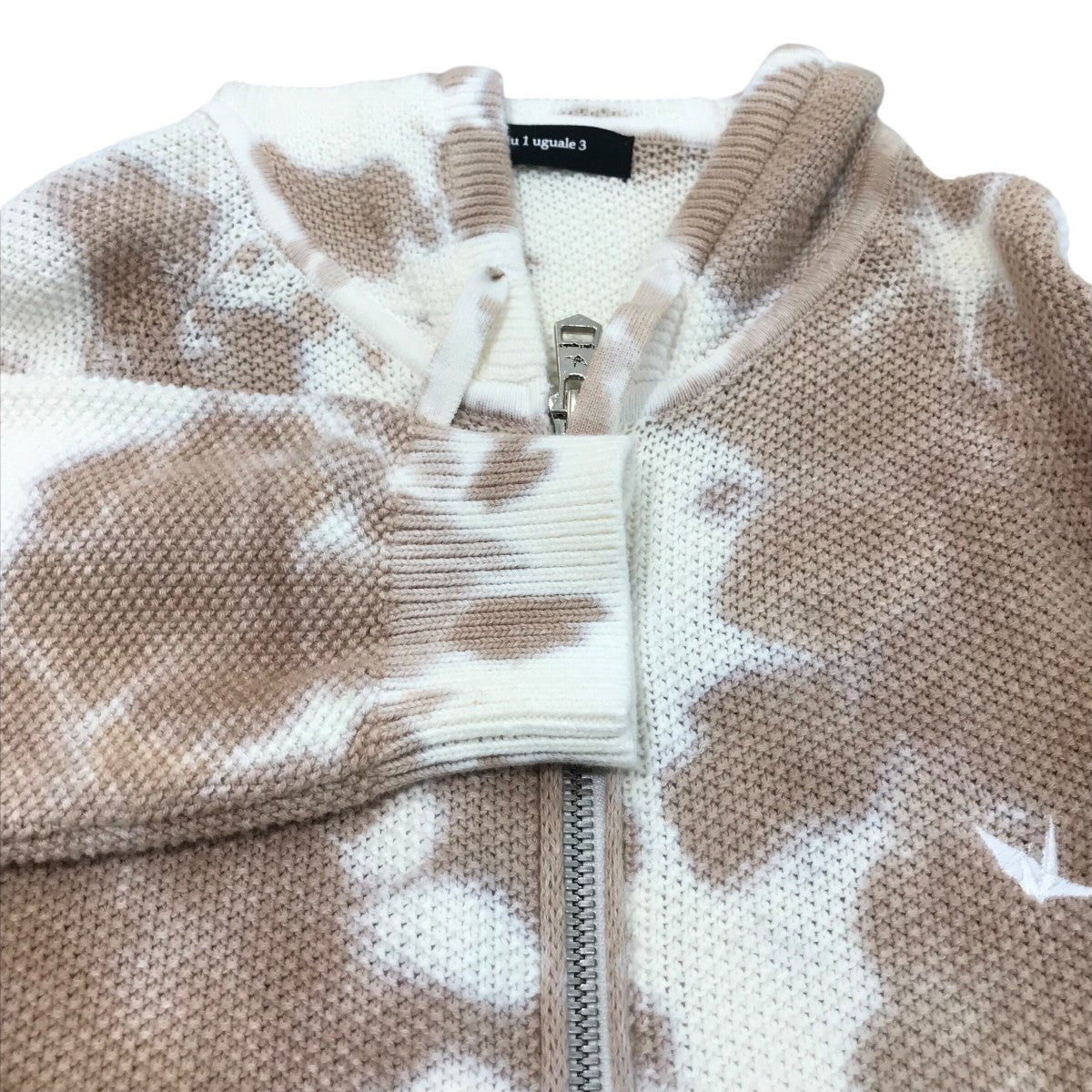 「TIE DYE ZIP PARKA」タイダイ柄ニットパーカーMRK253