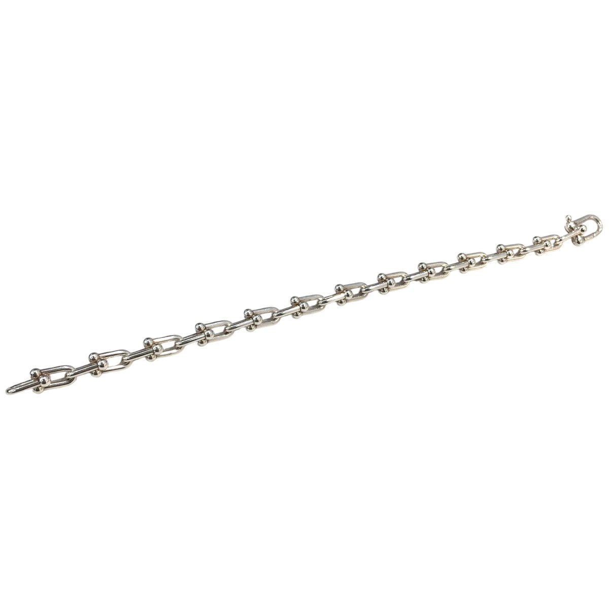 Tiffany ＆ Co． 古着・中古 ティファニーのハードウェアスモールリンクブレスレットです。