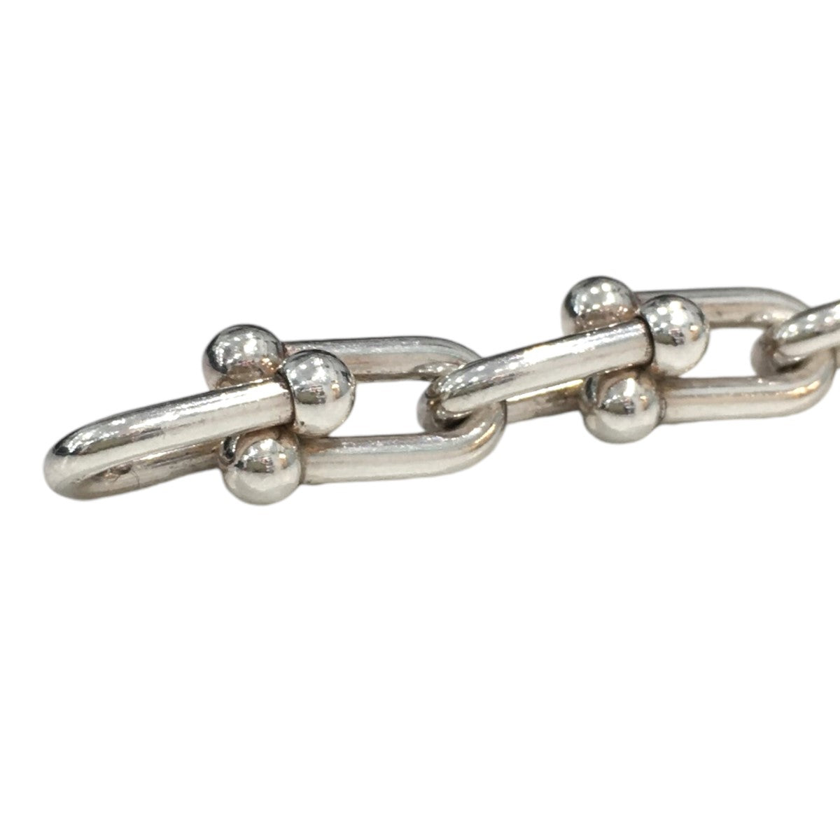Tiffany ＆ Co． 古着・中古 ティファニーのハードウェアスモールリンクブレスレットです。