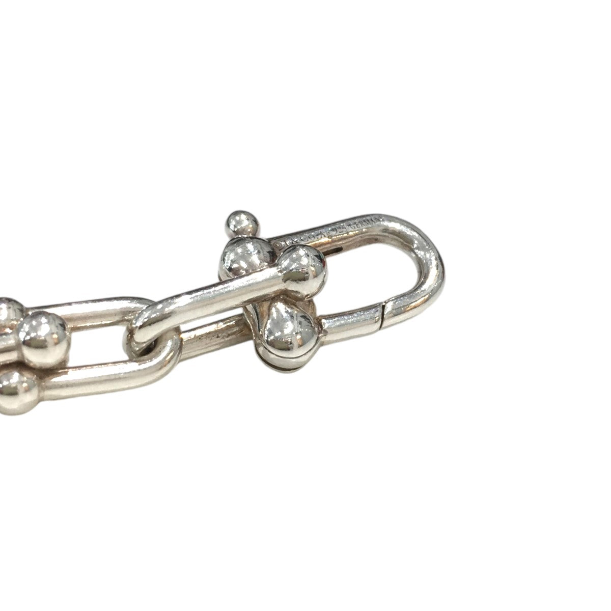 Tiffany ＆ Co． 古着・中古 ティファニーのハードウェアスモールリンクブレスレットです。