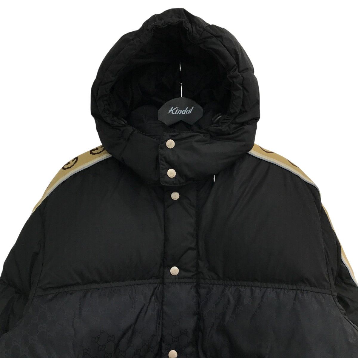 GUCCI(グッチ) GGジャガードダウンコート603569 603569 ブラック