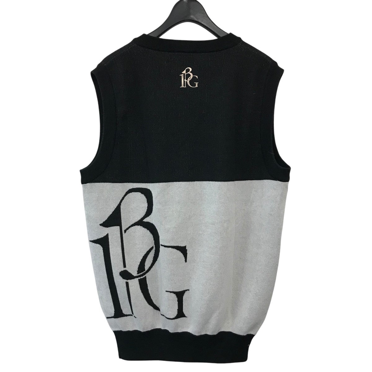 「GOLF KNIT VEST」ツートンニットベストGRK023