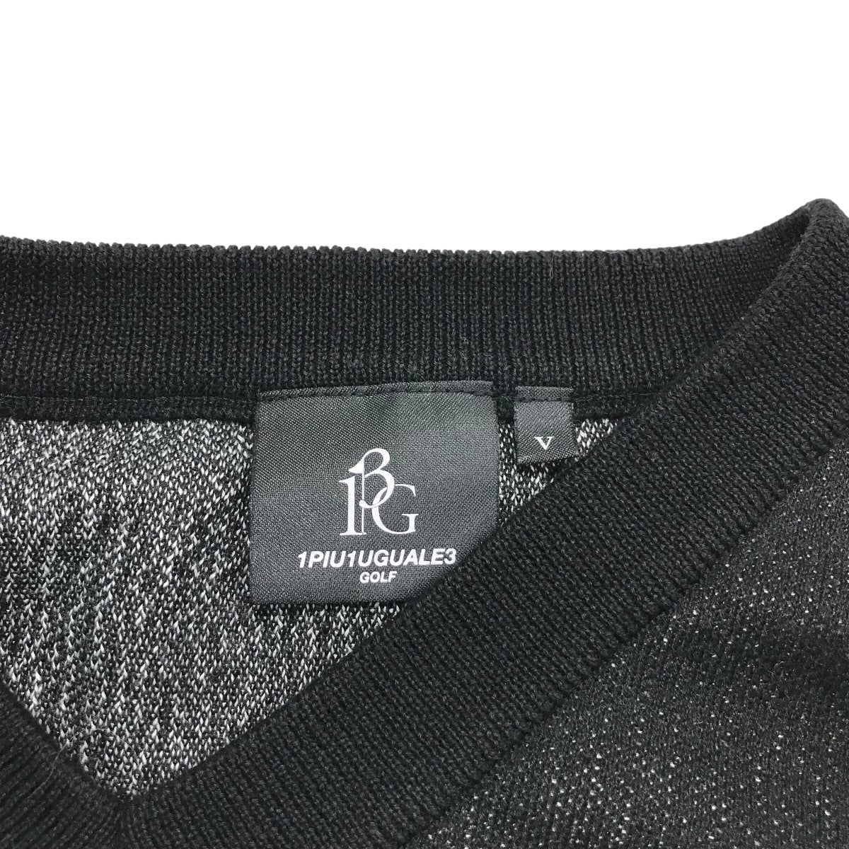 「GOLF KNIT VEST」ツートンニットベストGRK023